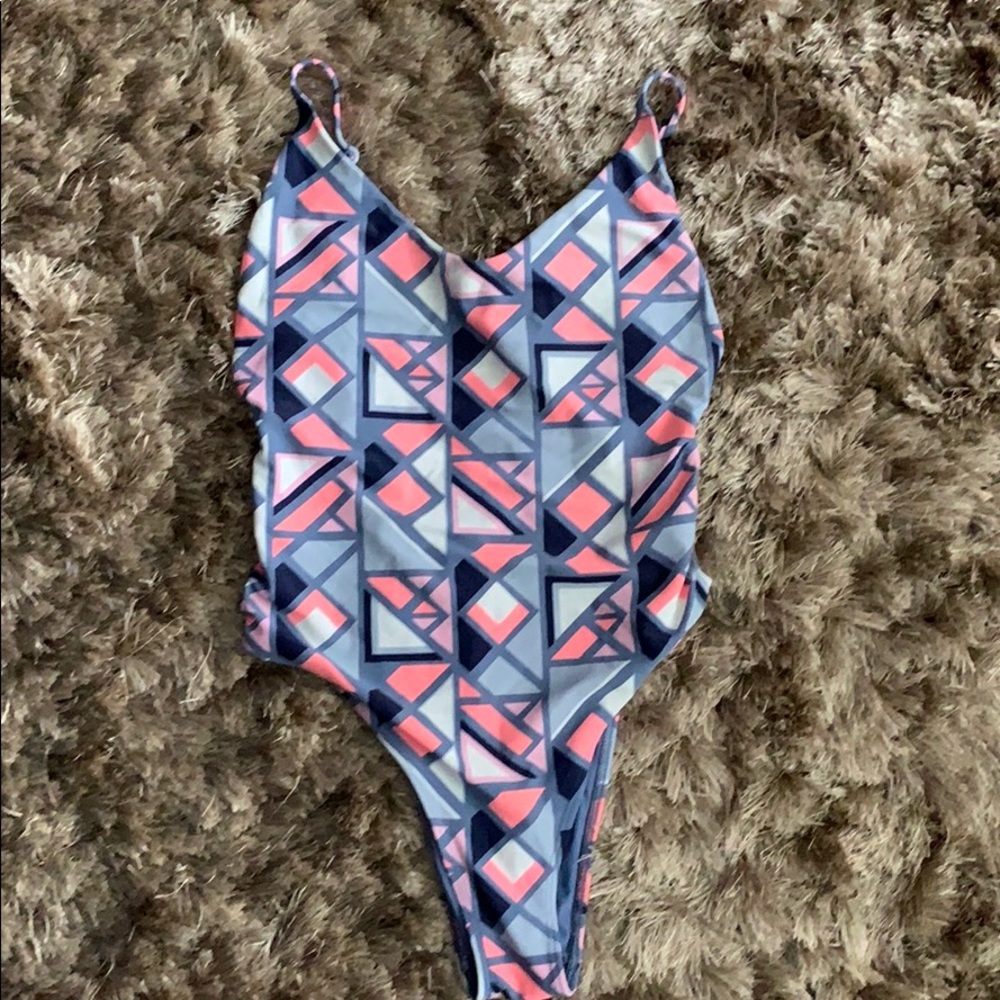 One piece bathing suit